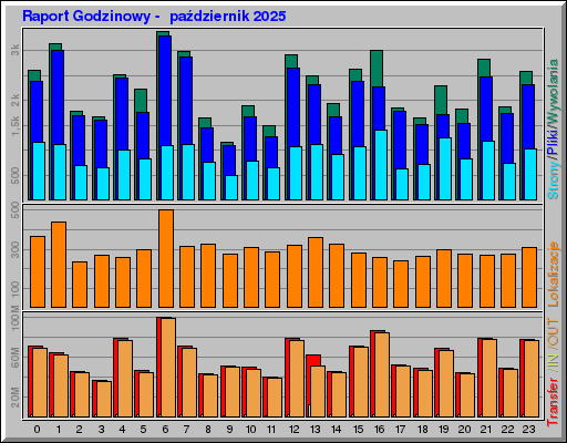 Raport Godzinowy -  październik 2025
