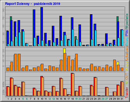 Raport Dzienny -  październik 2019