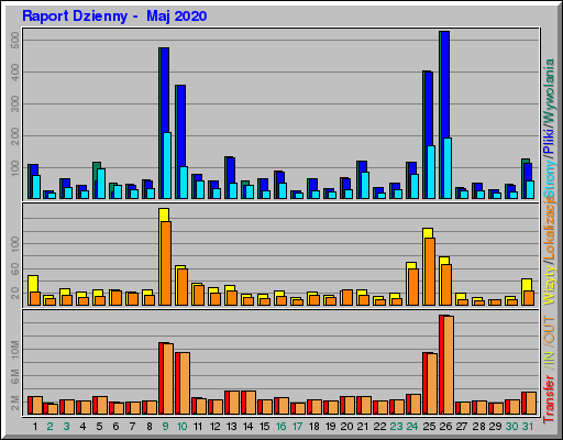 Raport Dzienny -  Maj 2020