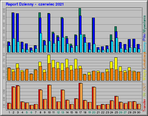 Raport Dzienny -  czerwiec 2021