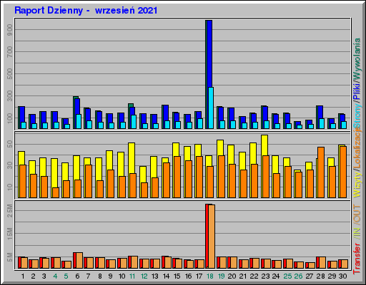 Raport Dzienny -  wrzesień 2021