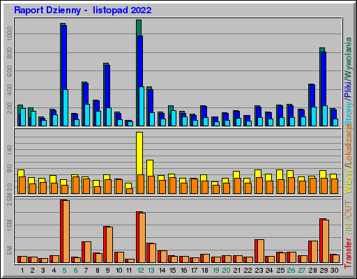 Raport Dzienny -  listopad 2022