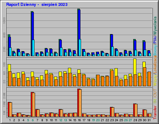 Raport Dzienny -  sierpień 2023