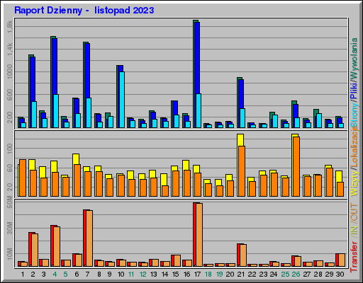 Raport Dzienny -  listopad 2023