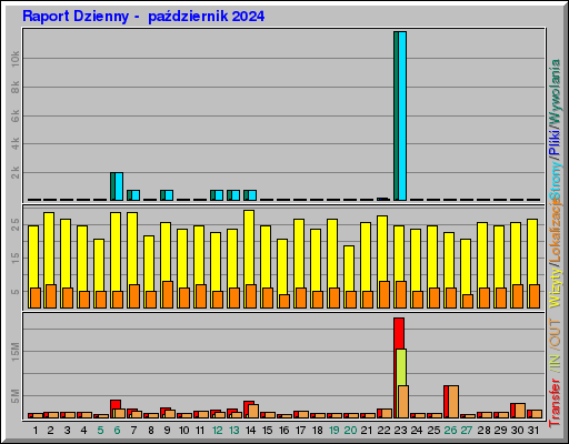 Raport Dzienny -  październik 2024