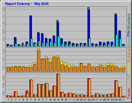 Raport Dzienny -  Maj 2025