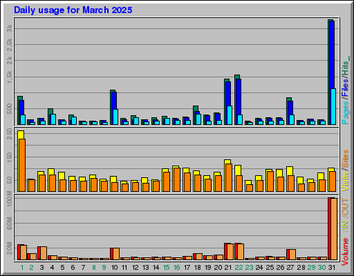 Raport Dzienny -  marzec 2025