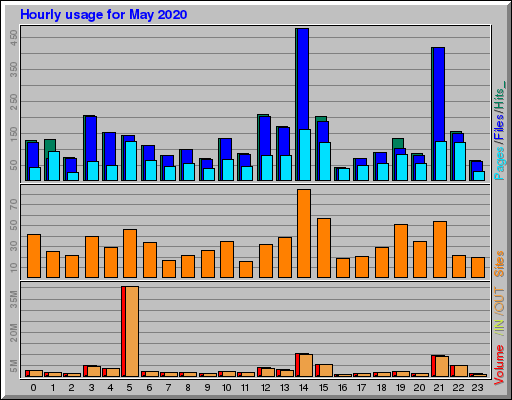 Raport Godzinowy -  Maj 2020