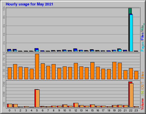 Raport Godzinowy -  Maj 2021