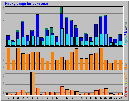Raport Godzinowy -  czerwiec 2021