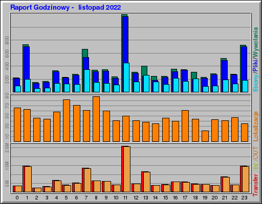 Raport Godzinowy -  listopad 2022