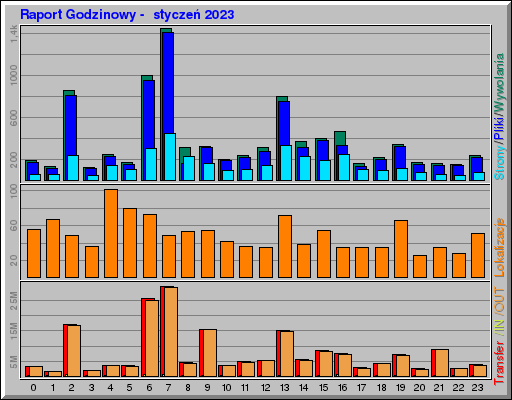 Raport Godzinowy -  styczeń 2023