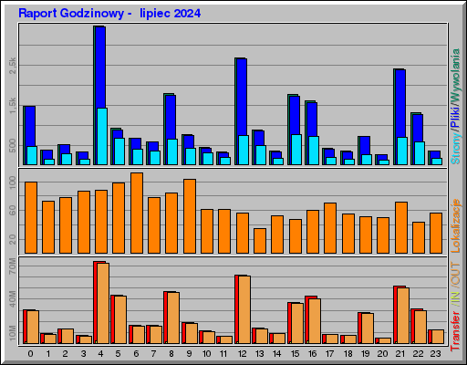 Raport Godzinowy -  lipiec 2024