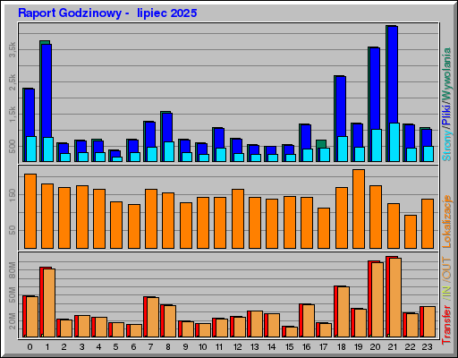 Raport Godzinowy -  lipiec 2025
