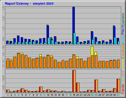 Raport Dzienny - sierpieĹ 2024 Raport Dzienny - sierpieĹ 2024