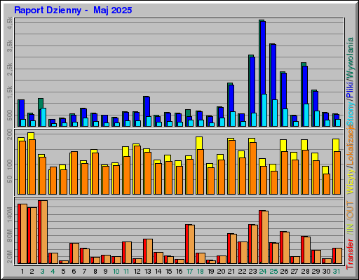 Raport Dzienny - Maj 2025 Raport Dzienny - Maj 2025