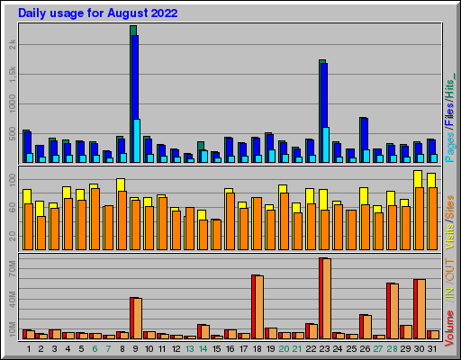 Raport Dzienny -  sierpień 2022