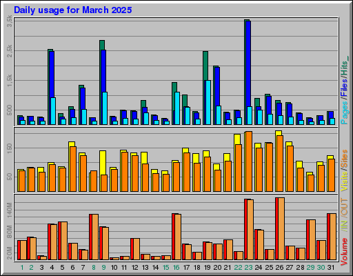 Raport Dzienny -  marzec 2025