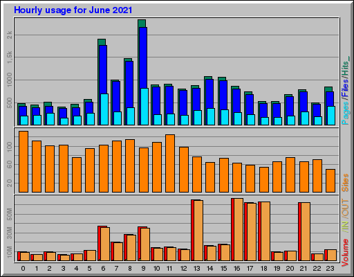 Raport Godzinowy - czerwiec 2021 Raport Godzinowy - czerwiec 2021