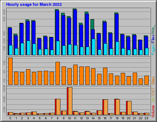 Raport Godzinowy -  marzec 2022