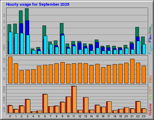 Raport Godzinowy -  wrzesień 2025