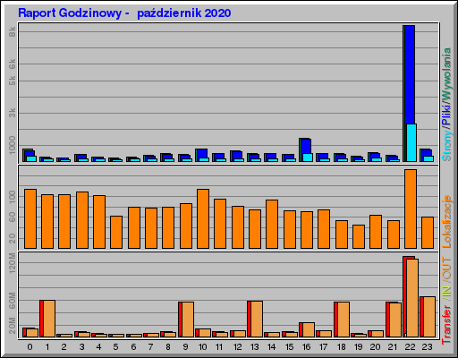 Raport Godzinowy -  październik 2020