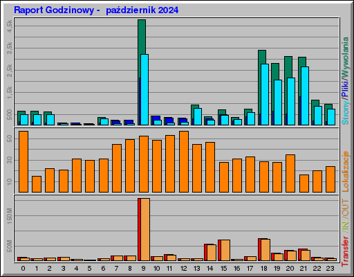 Raport Godzinowy -  październik 2024