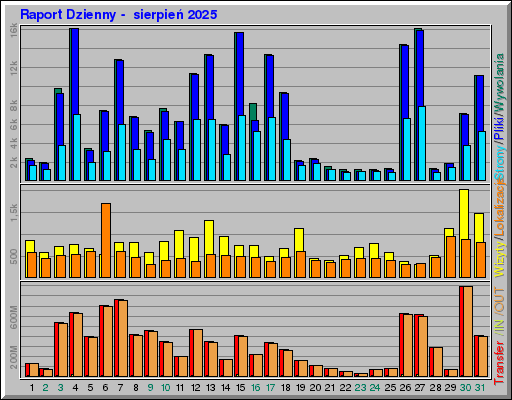 Raport Dzienny -  sierpień 2025