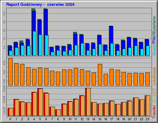 Raport Godzinowy -  czerwiec 2024