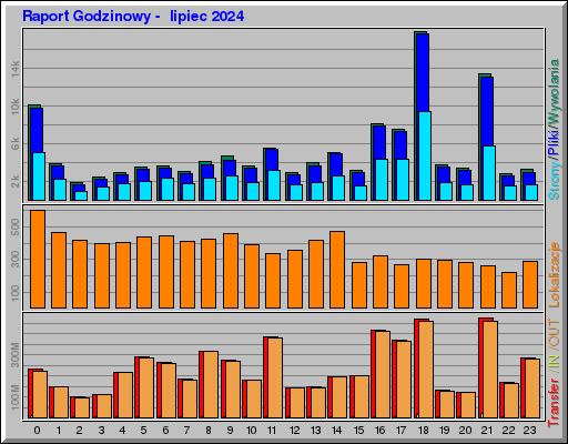 Raport Godzinowy -  lipiec 2024