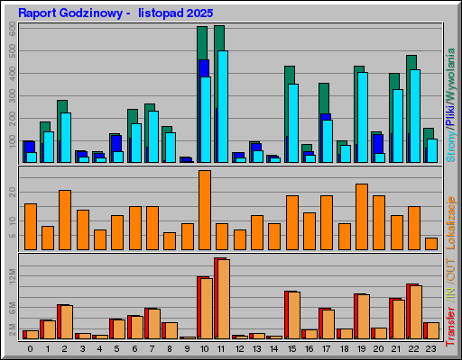Raport Godzinowy -  listopad 2025