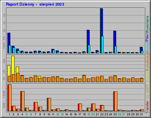 Raport Dzienny -  sierpień 2023