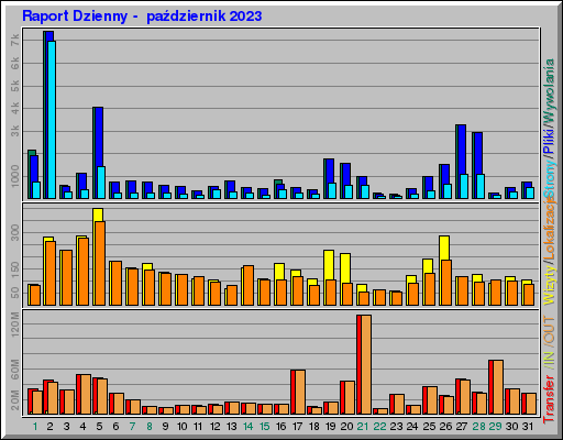 Raport Dzienny -  październik 2023