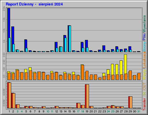 Raport Dzienny -  sierpień 2024