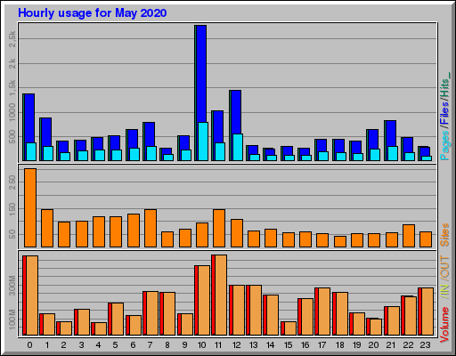 Raport Godzinowy -  Maj 2020