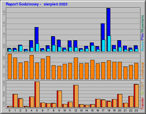 Raport Godzinowy -  sierpień 2023