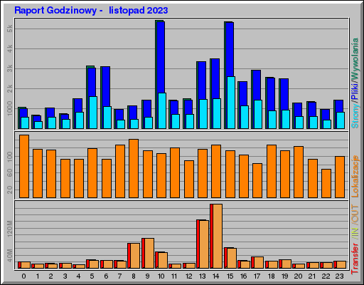 Raport Godzinowy -  listopad 2023