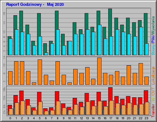 Raport Godzinowy -  Maj 2020