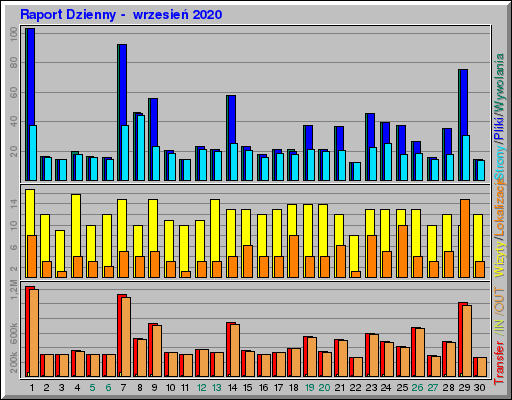 Raport Dzienny -  wrzesień 2020