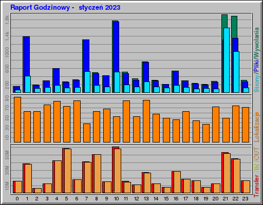 Raport Godzinowy -  styczeń 2023