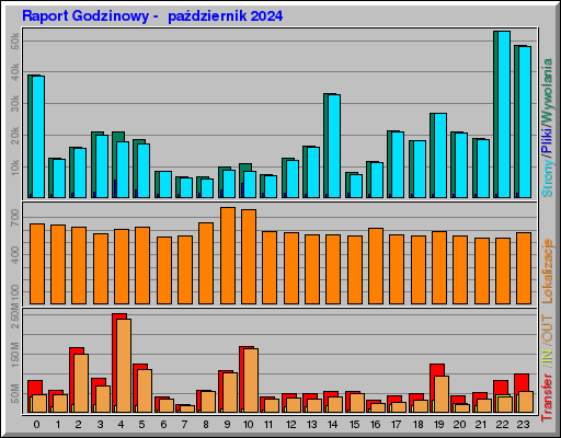 Raport Godzinowy -  październik 2024