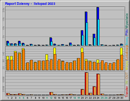 Raport Dzienny -  listopad 2023