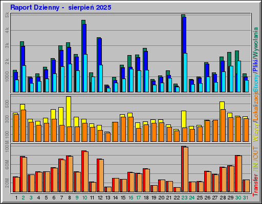 Raport Dzienny -  sierpień 2025