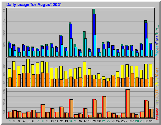 Raport Dzienny -  sierpień 2021