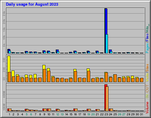 Raport Dzienny -  sierpień 2023