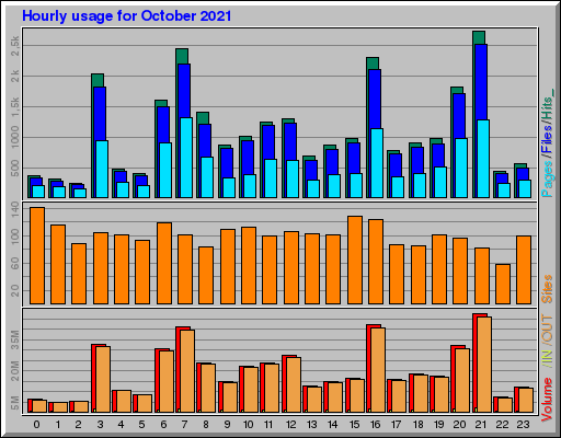 Raport Godzinowy - październik 2021 Raport Godzinowy - październik 2021