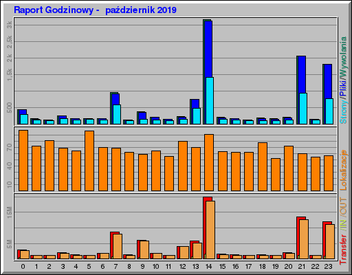 Raport Godzinowy -  październik 2019