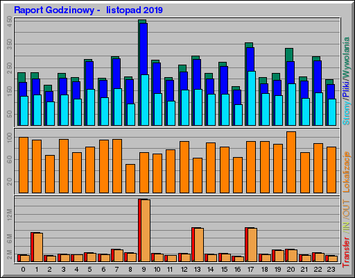 Raport Godzinowy -  listopad 2019