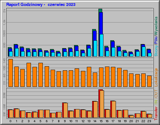 Raport Godzinowy -  czerwiec 2023