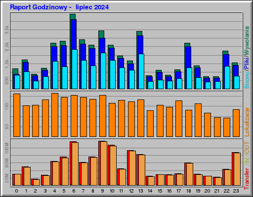 Raport Godzinowy -  lipiec 2024